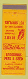 Matchbook Cover - Brookings Feed Seed Brookings OR