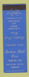 Matchbook Cover - Broken Rail Inn Omaha NE