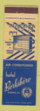 Matchbook Cover - Hotel Berkshire Reading PA
