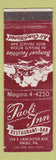Matchbook Cover - Paoli Inn PA Restaurant WEAR