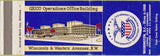Matchbook Cover - GEICO Insurance Washington DC CREASES WORN
