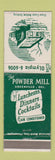 Matchbook Cover - Powder Mill Restaurant Greenville DE