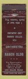 Matchbook Cover - Ranch Club Tacoma? WA WORN
