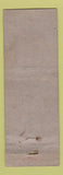 Matchbook Cover - Ranch Club Tacoma? WA WORN
