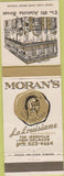 Matchbook Cover - Moran's La Louisiane New Orleans LA Absinthe House WEAR