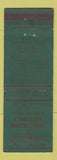 Matchbook Cover - Combahee Motor Court Restaurant Gardens Corner SC WEAR