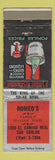 Matchbook Cover - Romeo's Italian Restaurant San Carlos CA WEAR