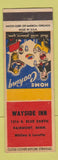 Matchbook Cover - Wayside Inn Fairmont MN