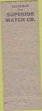 Matchbook Cover - OK Snyder Insurance Mount Joy PA