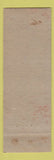 Matchbook Cover - Tom's Cafe Tom Savas Pittsburgh PA