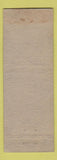Matchbook Cover - Daniel Ashley Hotel Valdosta GA