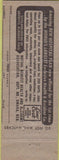 Matchbook Cover - Hospital Plan Insurance WEAR