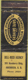 Matchbook Cover - Farmers Mutual Auto Insurance Aberdeen SD WORN