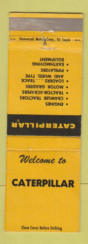 Matchbook Cover - Caterpillar Tractors WEAR