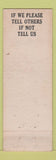 Matchbook Cover - Joseph Corino Three Maples Lodge Newton NJ