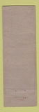Matchbook Cover - Molloy's Bar Grill Brooklyn NY WORN