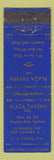 Matchbook Cover - Plaza Tavern East Orange NJ WORN