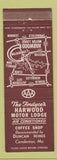 Matchbook Cover - Fordyce's Harwood Motor Lodge Camdenton MO