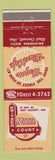 Matchbook Cover - Switzer Motel Court West Crossett AR