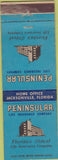 Matchbook Cover - Peninsular Life Insurance Jacksonville FL