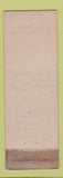 Matchbook Cover - Chris Kobler Restaurant Milton PA WEAR