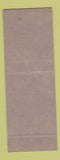 Matchbook Cover - The Best Cafe El Paso TX