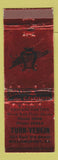 Matchbook Cover - Turn Verein Restaurant? Williamsport PA WEAR