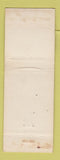 Matchbook Cover - Turn Verein Restaurant? Williamsport PA WEAR