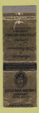 Matchbook Cover - Little Rock Abstract Company AR WEAR