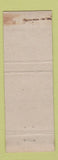 Matchbook Cover - Hillside Fish House Marshland WI