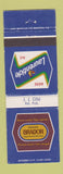 Matchbook Cover - Molson Brador Beer Laurentide QC WEAR