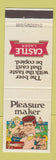Matchbook Cover - Castle Lager Beer South Africa