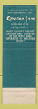 Matchbook Cover - Caravan Inns Western Hotels