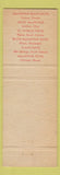 Matchbook Cover - MacArthur Hotels Venice FL Chicago Pierre SD Biloxi