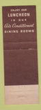 Matchbook Cover - Gibbys Restaurant Chicago IL