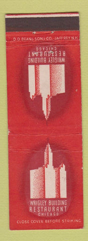 Matchbook Cover - Wrigley Building Restaurant Chicago IL