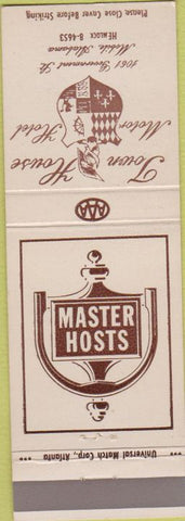 Matchbook Cover - Town House Motor Hotel Mobile AL