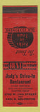 Matchbook Cover - Jody's Drive In Restaurant