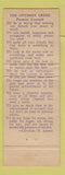 Matchbook Cover - Optimist International 45th Convention 1953