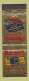 Matchbook Cover - Ric Wil Insulated Pipe Cleveland OH 1950 WEAR