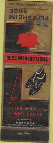 Matchbook Cover - Florsheim Shoes Stillwater OK? POOR