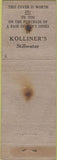 Matchbook Cover - Florsheim Shoes Stillwater OK? POOR