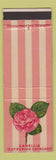 Matchbook Cover - Camellia Bertermann Flowers Indianapolis IN FTD