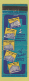 Matchbook Cover - Chadwick Hotels Eugene Grants Pass Medford Salem OR