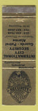 Matchbook Cover - International City Security Patrol CA WEAR