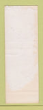 Matchbook Cover - James Freeman Alderman Election 4th Ward SAMPLE
