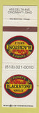 Matchbook Cover - Funky's Blackstone Grille Cincinnati OH
