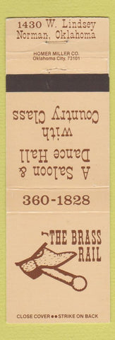 Matchbook Cover - The Brass Rail Norman OK WEAR