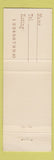 Matchbook Cover - The Brass Rail Norman OK WEAR