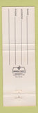 Matchbook Cover - Front Runner Restaurant Houston TX